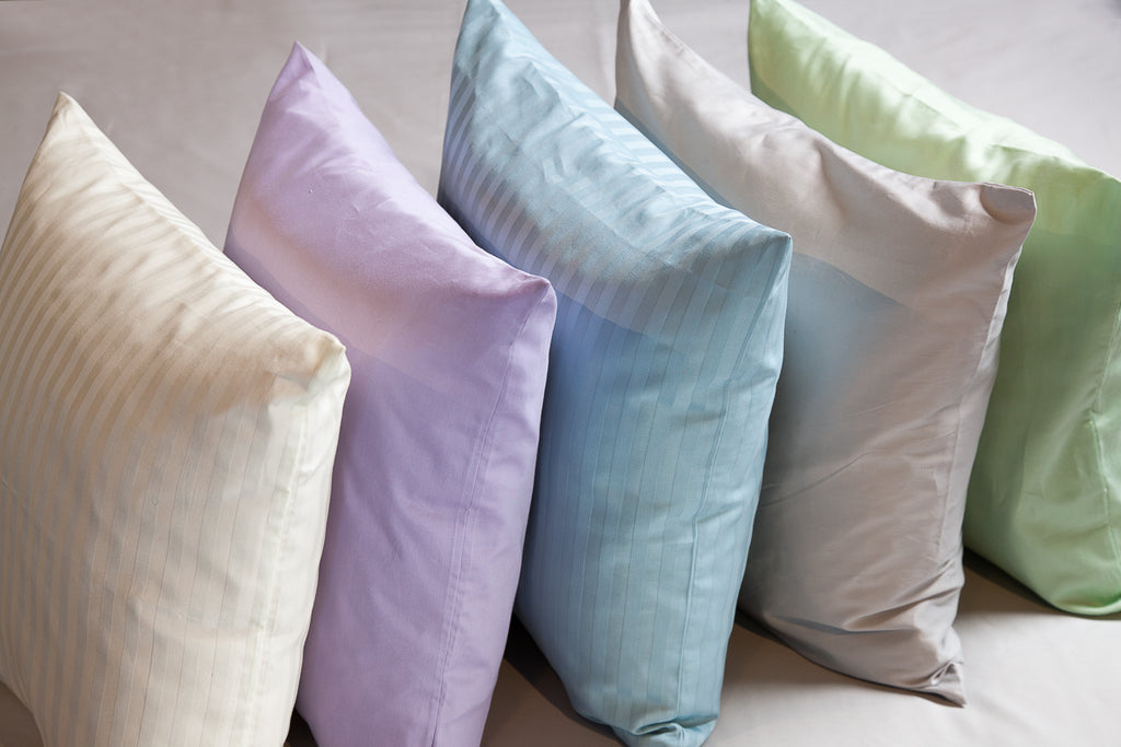 Organic cotton sateen Cushion Covers - Dreamdesigns.ca