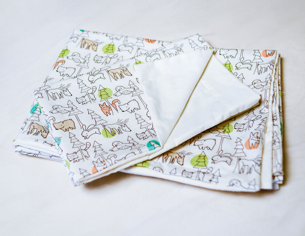 Organic Baby & Kids Bedding Collection "Forest Animals" - Dreamdesigns.ca