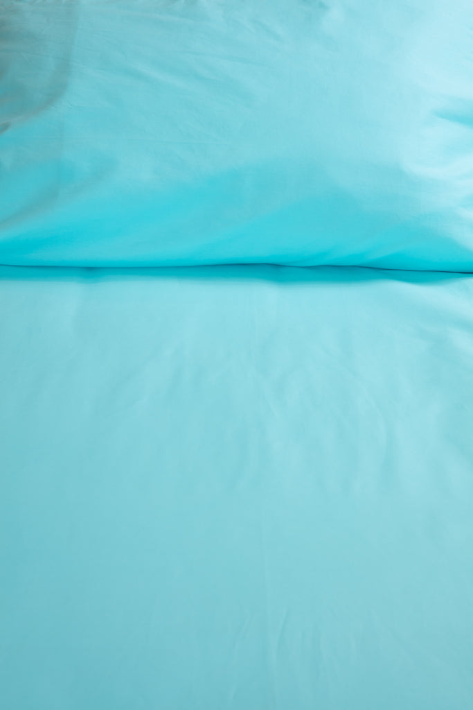 "Seaglass" organic cotton sateen duvet covers & sets - Dreamdesigns.ca
