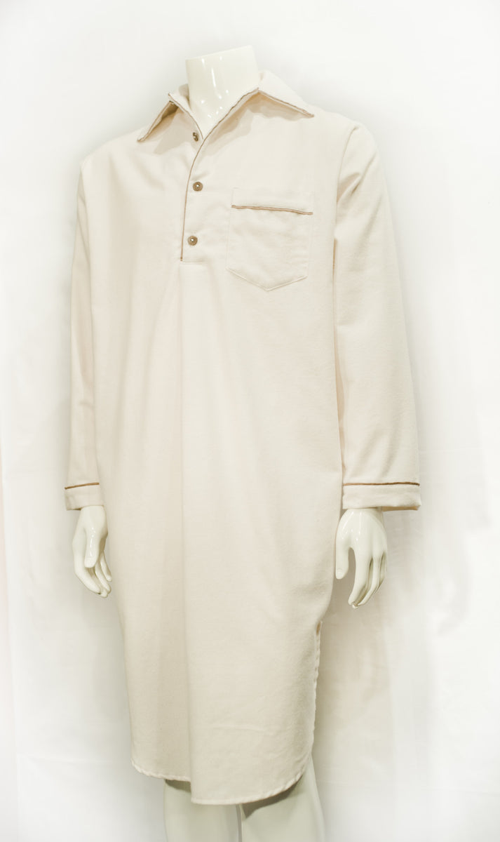 Organic Cotton Flannel Night Gown