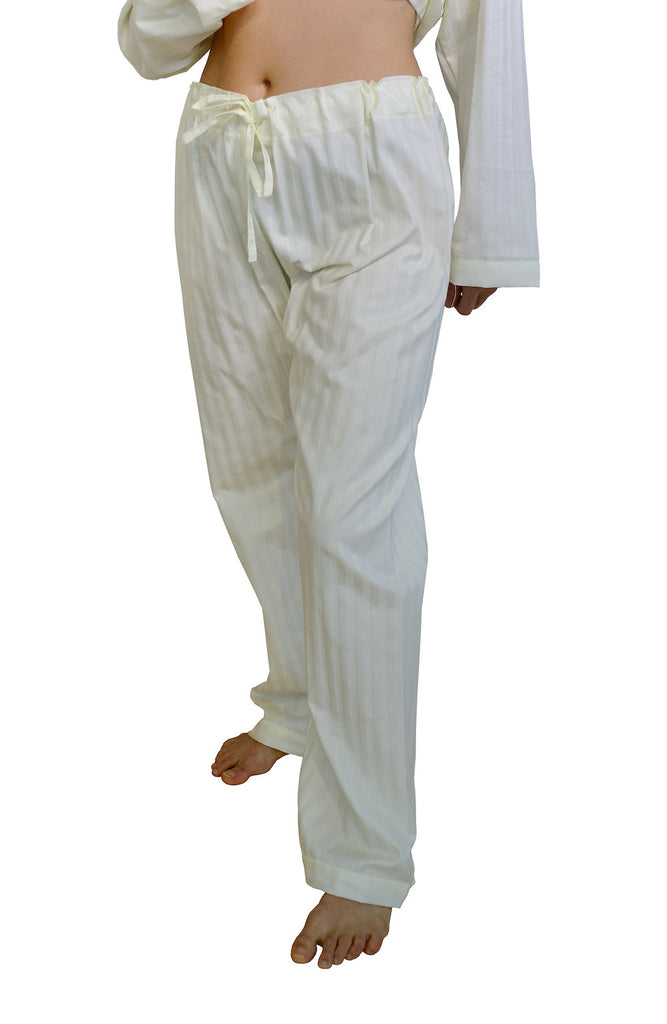 Organic Cotton Sateen Pajama Pants - Dreamdesigns.ca