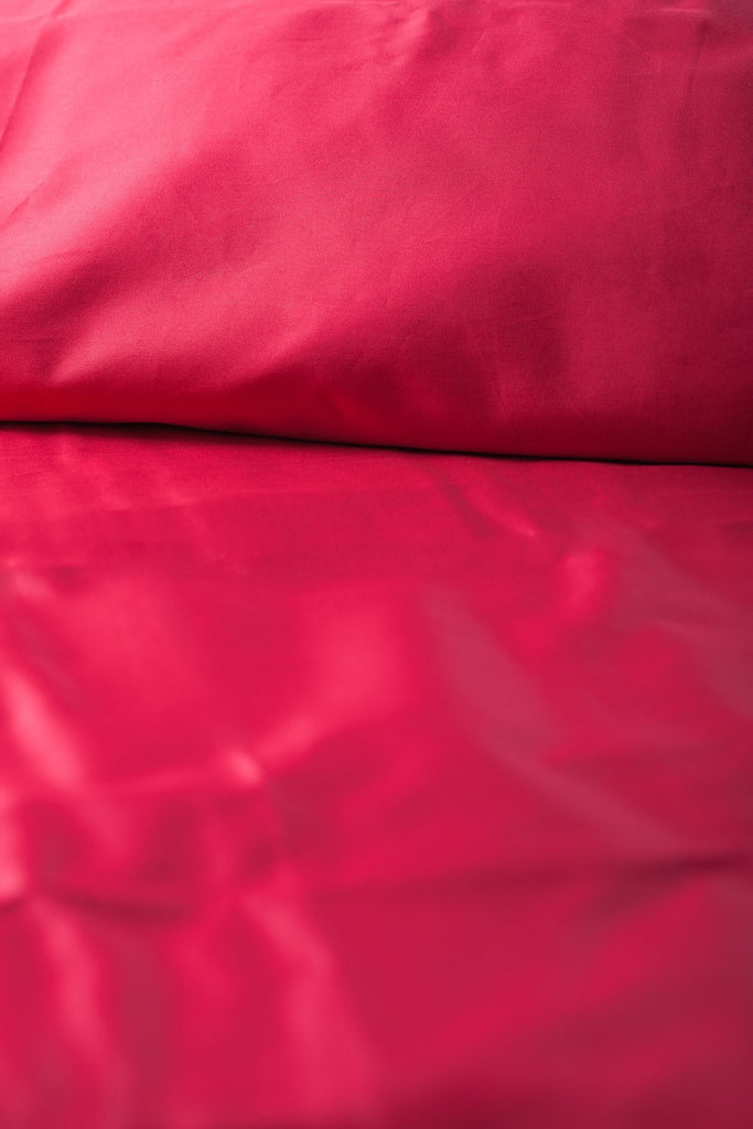 "Berry" Organic Cotton Sateen Pillow Cases - Dreamdesigns.ca