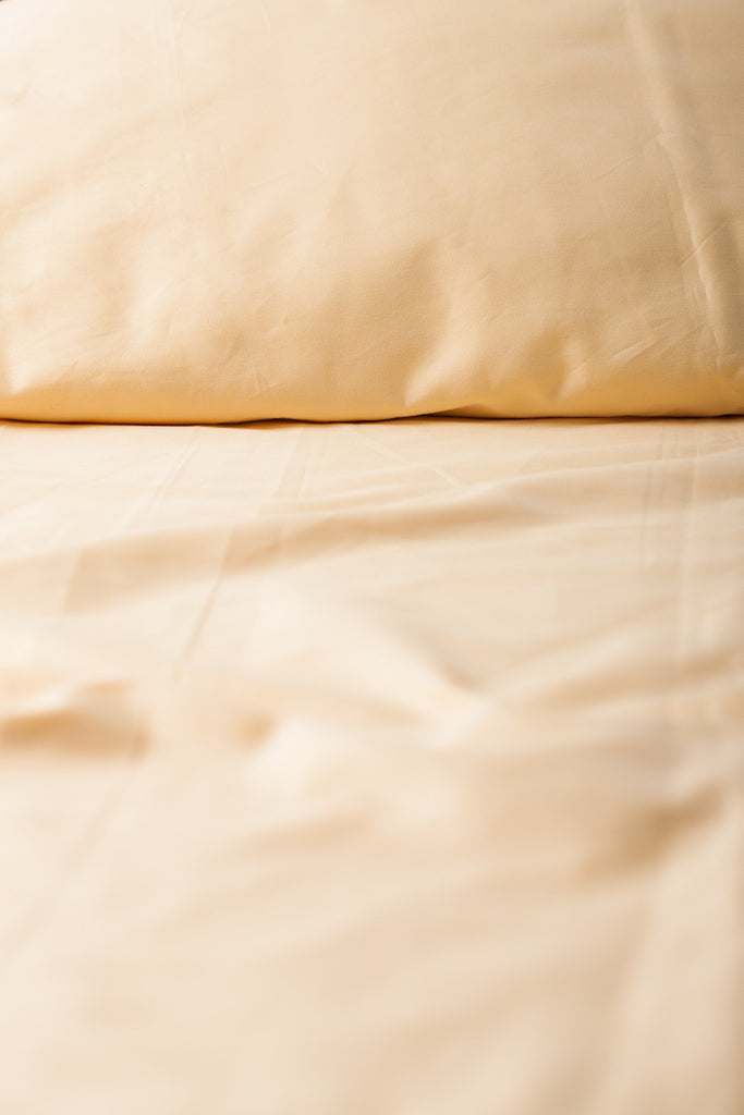 "Straw" Organic Cotton Sateen Pillow Cases - Dreamdesigns.ca