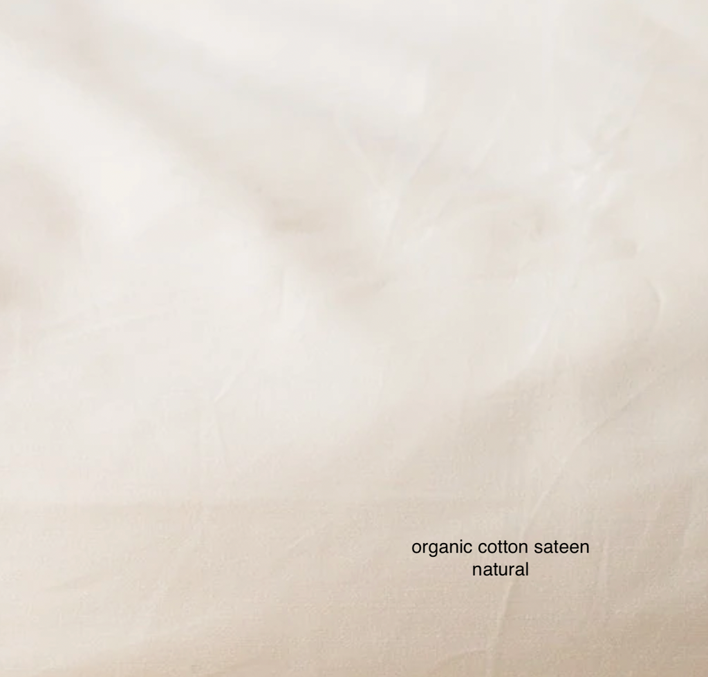 Organic Cotton Sateen Robe - Dreamdesigns.ca