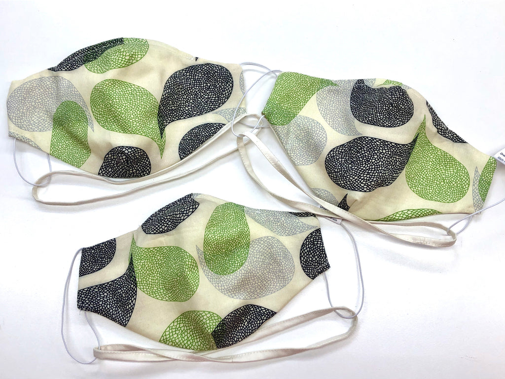 Limited Edition Prints Organic Cotton Face Mask: Intertwine - Dreamdesigns.ca