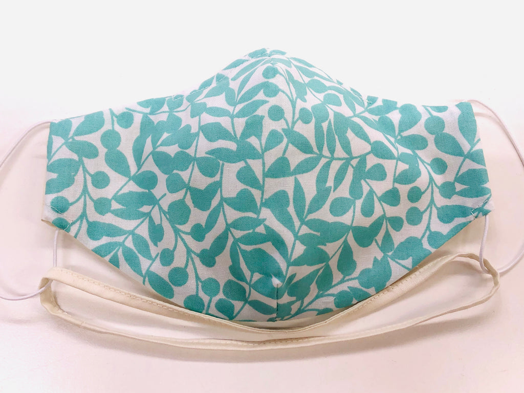 Limited Edition Prints Organic Cotton Face Mask: Vine - Dreamdesigns.ca